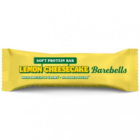 Barritas proteina Barebells lemon cheesecake 55gr