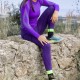 Mallas Largas Hanker Lung Unisex Morado