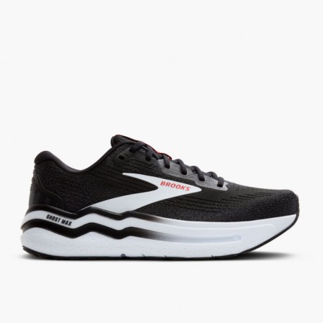  Zapatillas Brooks Ghost Max 2 Negro Blanco Rojo