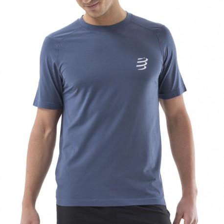 Camiseta Compressport Performance SS Indigo